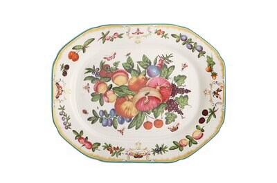 Mottahedeh Duke of Gloucester Octagonal Platter 15 Inch CW1540, MPN: CW1540,