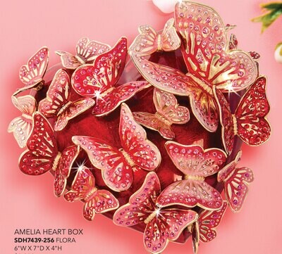 Jay Strongwater Amelia Heart Box SDH7439-256, MPN: SDH7439-256, 848510042963