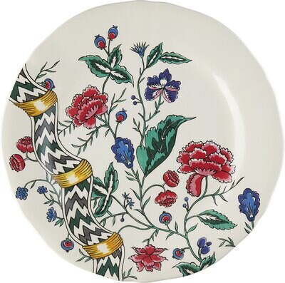 Gien Dominote Hand Painted Dessert Plate 1846CADE26, MPN: 1846CADE26, 3660838022468