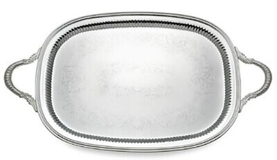 Reed and Barton Queen Anne Oblong Tray, MPN: S-934, 735092060495
