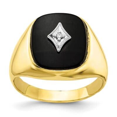 Aa Diamond Men&#39;s Ring 10k Gold 1X9478AA, MPN: 1X9478AA, 191101664748