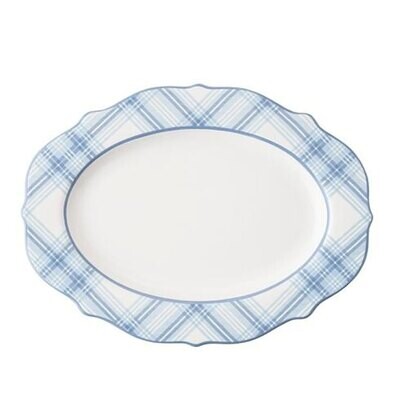 Juliska Tartan Chambray 15 Inch Platter TN55/47, MPN: TN55/47, 810034838711