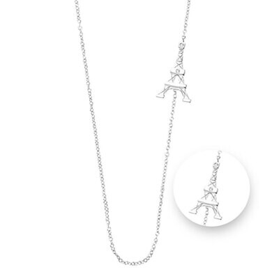 Nikki Lissoni Paris Silver Plated Necklace 80cm Compatible With Pendant N1042S80, MPN: N1042S80,