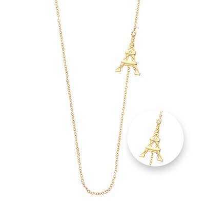 Nikki Lissoni Paris Gold Plated Necklace 80cm Compatible With Pendant N1042G80, MPN: N1042G80,
