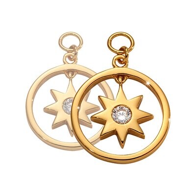 Nikki Lissoni Wish Upon A Star Earring Coins Gold Plated 15mm Coin EAC2074GS, MPN: EAC2074GS, 87190…