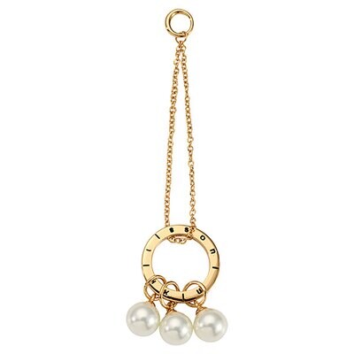 Nikki Lissoni Pearl Club Charm Gold Plated 70mm Coinx15mm Coin DC1002G70, MPN: DC1002G70,