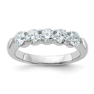 1 1/6ct. D E F Pure Light Moissanite Band 14k White Gold WB15745-100MP, MPN: WB15745-100MP, 1911010…