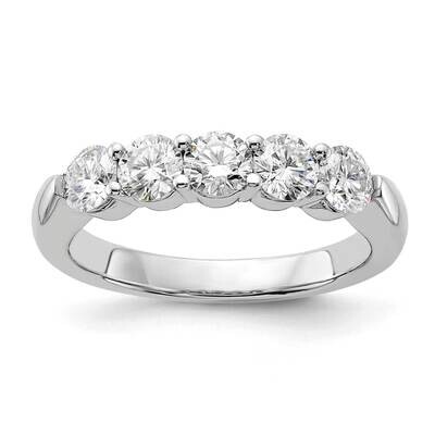 1 1/6ct. G H I True Light Moissanite Band 14k White Gold WB15745-100MT, MPN: WB15745-100MT, 1911013…
