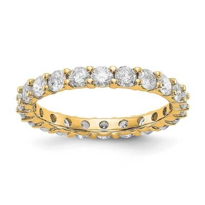 2 1/5ct. G H I True Light Moissanite Eternity Band 14k Gold YM1576-5.5MT, MPN: YM1576-5.5MT, 191101…