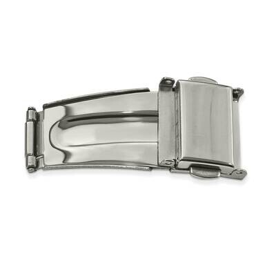 12mm Titanium Double Press Tri-Fold Deployment Clasp FTL149T-12, MPN: FTL149T-12,