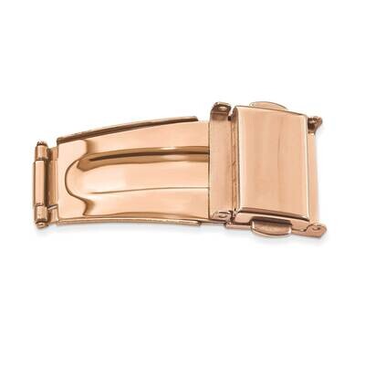 18mm Pink Stnlss Steel Double Press Tri-Fold Deployment Clasp FTL149R-18, MPN: FTL149R-18,