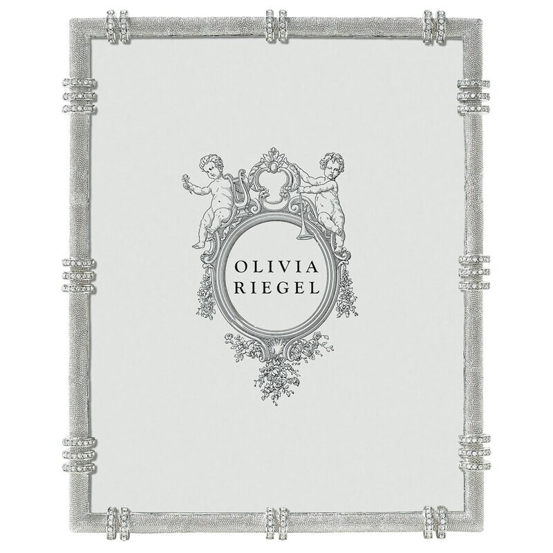 Olivia Riegel Silver Cassini 8 x 10 Inch Picture Frame RT8928