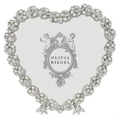 Olivia Riegel Silver Contessa Heart 3.5 Inch Picture Frame RT7505, MPN: RT7505, 817655010489