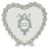 Olivia Riegel Silver Contessa Heart 3.5 Inch Picture Frame RT7505, MPN: RT7505, 817655010489