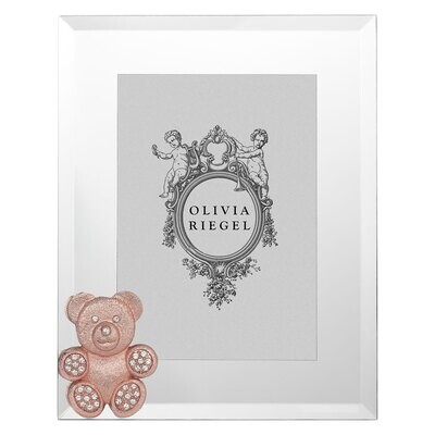 Olivia Riegel Rose Gold Teddy Bear 5 x 7 Inch Picture Frame RT4884, MPN: RT4884,