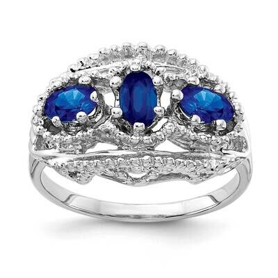 Sapphire Ring 14k Gold Y2060YS, MPN: Y2060YS, 883957076799