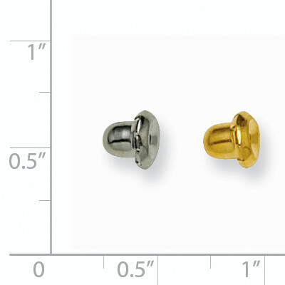 6 pair 3 Gold- plated, 3 316-Stainless Steel Earrings Clutches 899N, MPN: 899N,