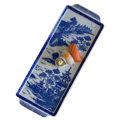 Mottahedeh Blue Canton Sandwich Tray HC173, MPN: HC173,