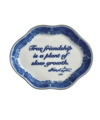 Mottahedeh Friendship Is A Plant.. Ring Tray MV1800, MPN: MV1800,