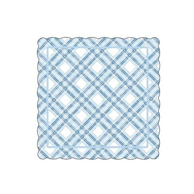 Juliska Tartan Chambray 18 Inch x 18 Inch Pillow PW23/47, MPN: PW23/47, 810034839626