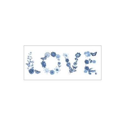Juliska Field of Flowers Chambray 11 Inch x 22 Inch Pillow PW21/47, MPN: PW21/47, 810034839602