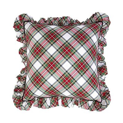 Juliska Stewart Tartan 18 Inch Ruffle Pillow PW18/88, MPN: PW18/88, 810034836236