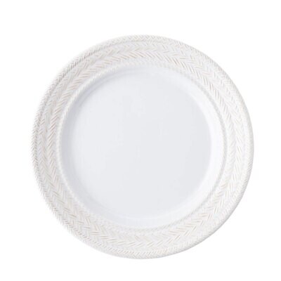 Juliska Le Panier White Melamine Dessert Salad Plate LPM02/10, MPN: LPM02/10, 810034838506
