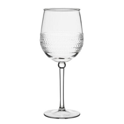 Juliska Le Panier Clear Acrylic Wine Glass LPA305/01, MPN: LPA305/01, 810034838148