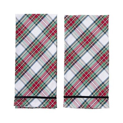 Juliska Stewart Tartan Kitchen Towel Set of 2 LN02SET/88, MPN: LN02SET/88, 810034836267