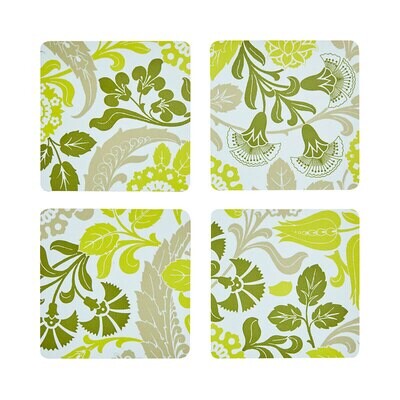 Le Jacquard Francais Voyage Iconique Green Coasters 3 x 3 Inch 28749, MPN: 28749, 3660269287498