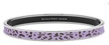 Halcyon Days 6mm TR Leopard Lavender Palladium Small Bangle Bracelet PBTRA2706PM, MPN: PBTRA2706PM,