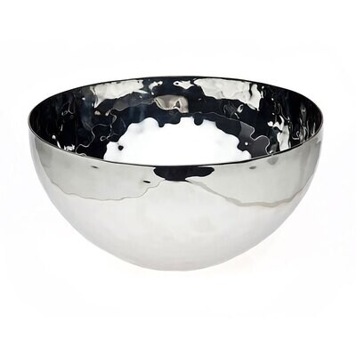 Ricci Hammered Serving Bowl 12&quot; 18/10 Stainless Steel 9508, MPN: 9508,