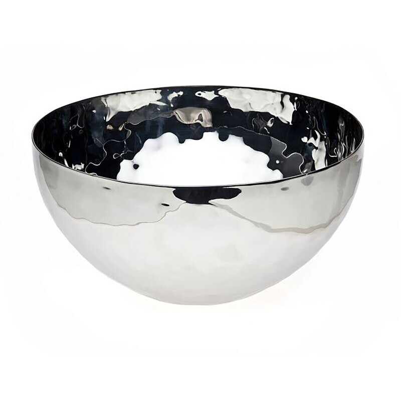 Ricci Hammered Serving Bowl 12" 18/10 Stainless Steel 9508