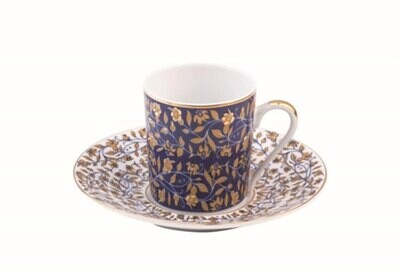 Deshoulieres Vignes White Coffee Saucer 034343, MPN: 34343, 3104363078687
