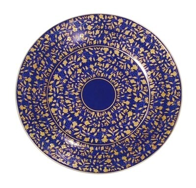 Deshoulieres Vignes Blue Bread &amp; Butter Plate 034339, MPN: 34339, 3104363078489