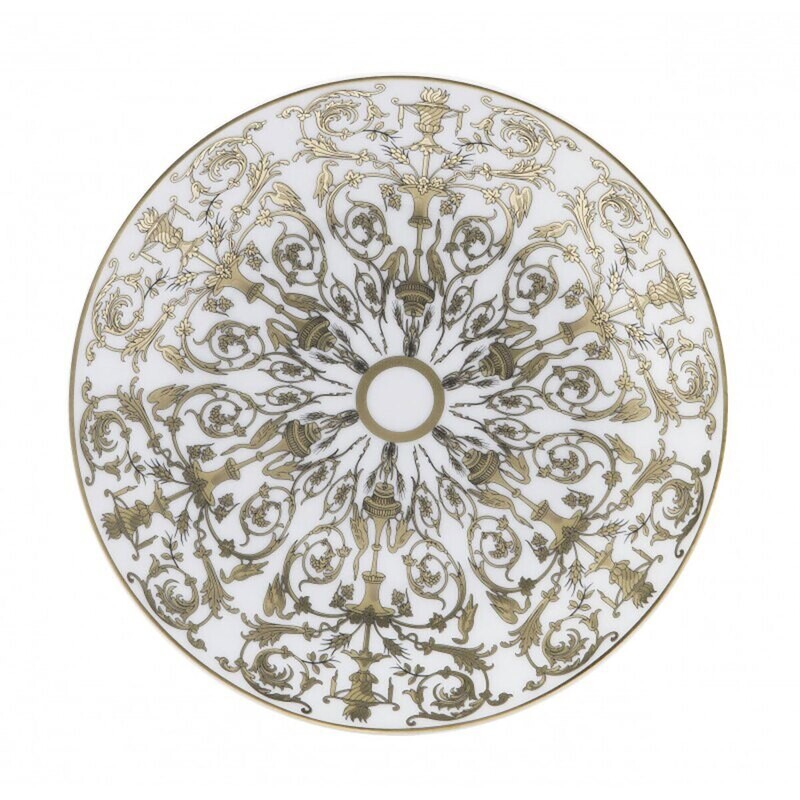 Deshoulieres Tuileries White Bread &amp; Butter Plate 034862