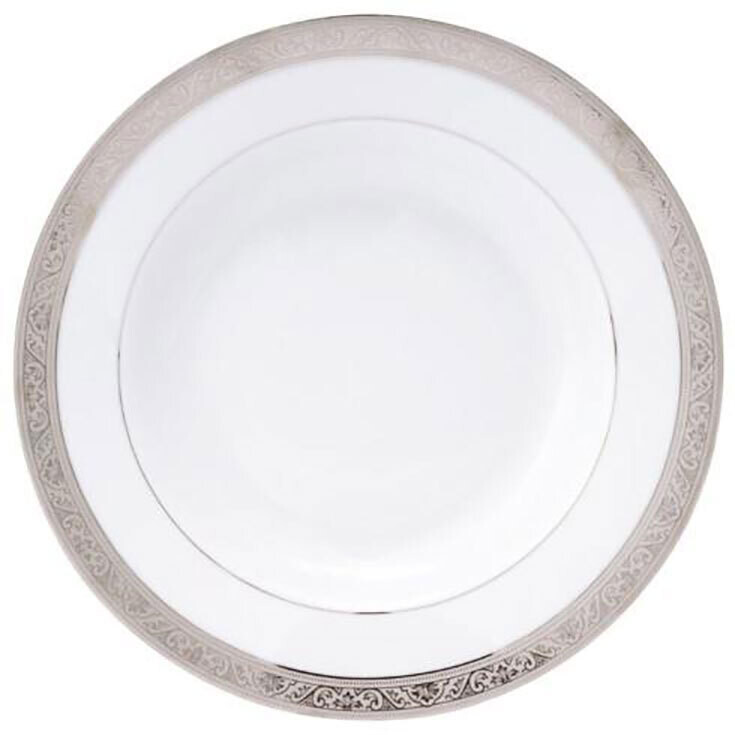Deshoulieres Trianon Platinum Pasta Bowl ACEX-RI6825