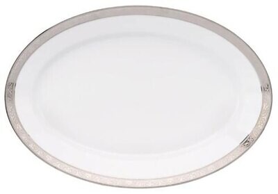 Deshoulieres Trianon Platinum Oval Platter POV-RI6825, MPN: POV-RI6825, 3104360607774