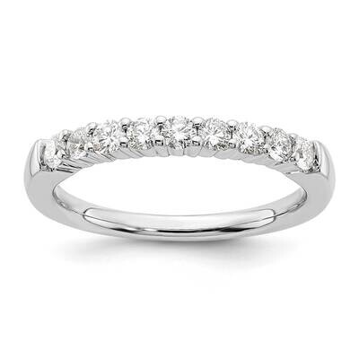 9-Stone Diamond Band 14k White Gold RM3188B-045-WAA, MPN: RM3188B-045-WAA, 883957802282