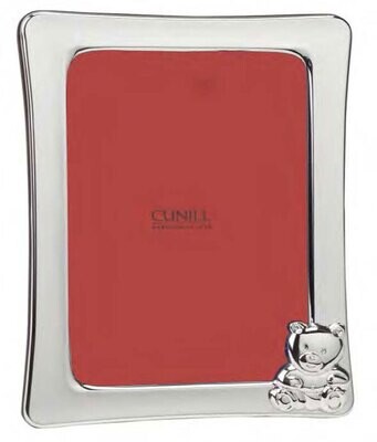 Cunill America Teddy Vertical 4 x 6 Inch Picture Frame - Sterling Silver, MPN: 945