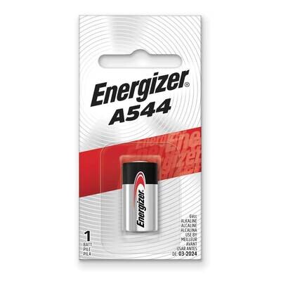 (1) Type A544 Energizer Alkaline Battery WBA544, MPN: WBA544, 39800110114