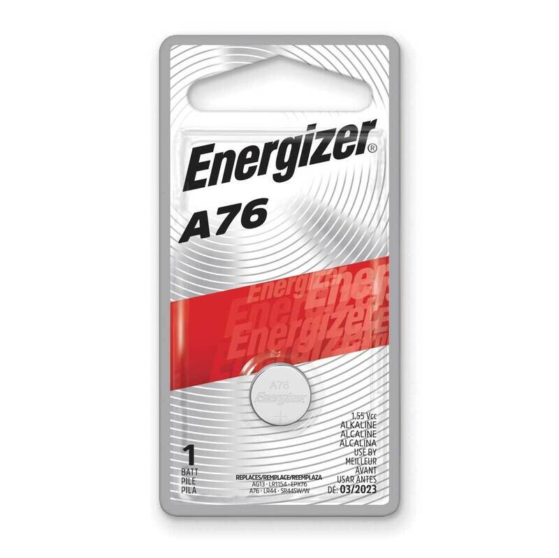 (1) Type A76 Energizer Miniature Alkaline Cell Battery WBA76