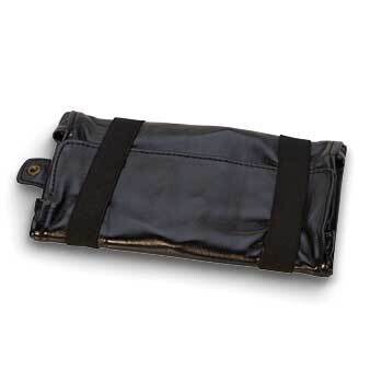 Black Leather Silk Lined Multi-fold 4x7 inch Diamond Wallet JT5566, MPN: JT5566, 654207143307