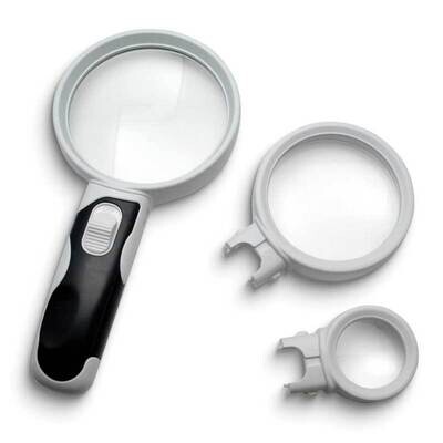 Interchangeable Magnifier with LED Light JT5502, MPN: JT5502,