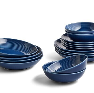 Royal Doulton Maze Denim 16 Piece Set 1065472, MPN: 1065472, 701587472241