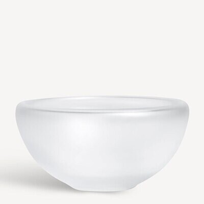 Kosta Boda Beans Bowl Clear Frosted Ac -21	 7520168, MPN: 7520168, 7321646075454