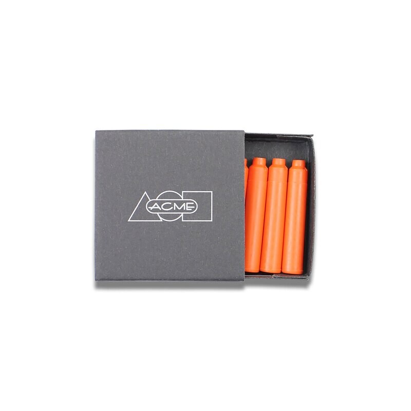 Acme Acme Fountain Pen Cartridge Sunset Orange 6Pk PREFCARTOR