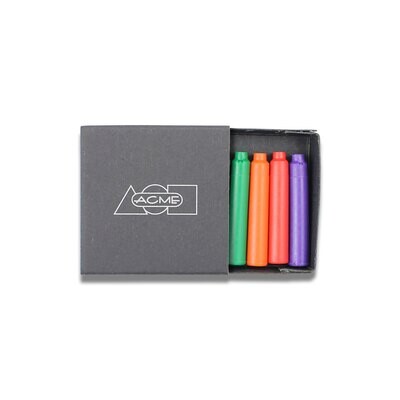 Acme Acme Fountain Pen Cartridge Rainbow 6Pk PREFCARTBOW, MPN: PREFCARTBOW