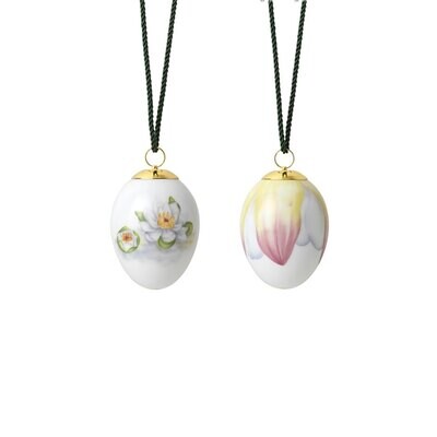 Royal Copenhagen Easter Egg Water Lilly Buds And Petals Set of 2 1066078, MPN: 1066078, 57051407421…