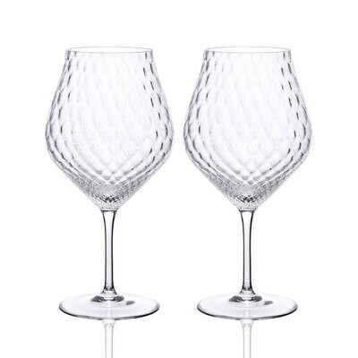 Caskata Phoebe Tulip Universal Wine Glasses Set of 2 Clear GL-OPHBSTEM-000, MPN: GL-OPHBSTEM-000, 8…